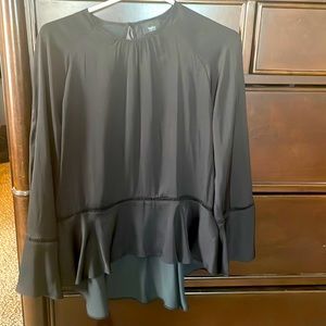 Target top peplum with peep hole in back